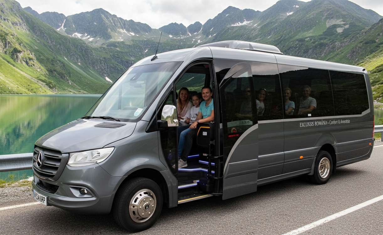 Grup participant la un festival și transport organizat de ArinTur