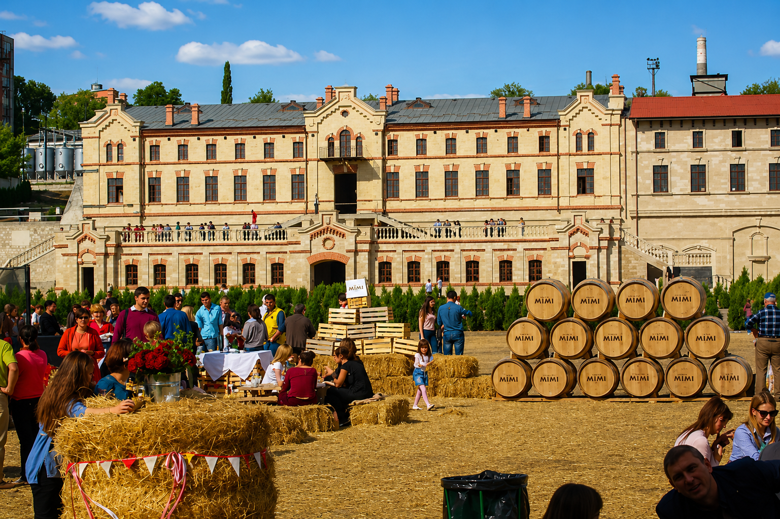 Spațiu restaurat și amenajat în complexul Castel Mimi