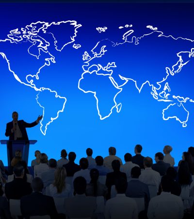 Cartography Connection Earth World Map Concept